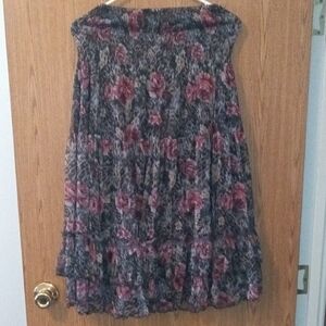 Floral Print Women's Skirt